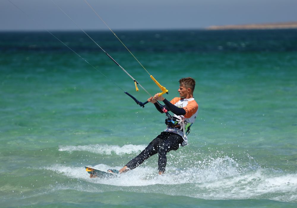 Downwind de kitesurf no litoral cearense